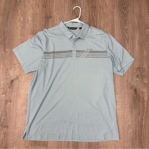 TravisMathew Men’s‎ Polo Shirt – Light Blue XXL